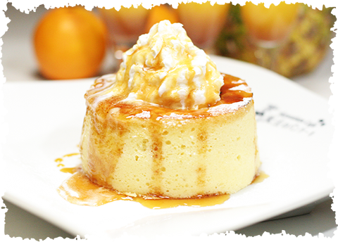 当店自慢の魔法のパンケーキ